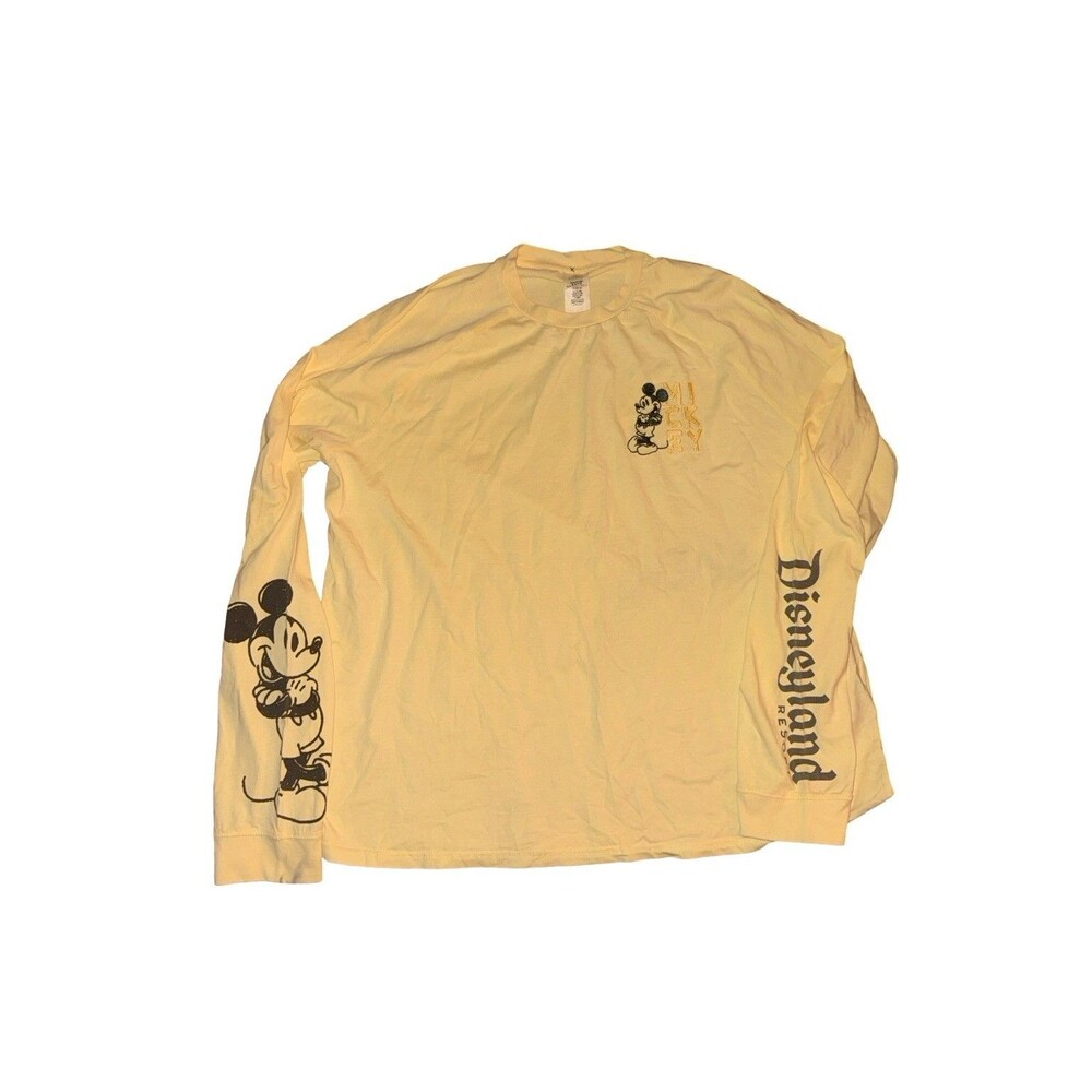 Disneyland Mickey Mouse Spirit Jersey Disneyland Long Sleeve Shirt 2XL New Other